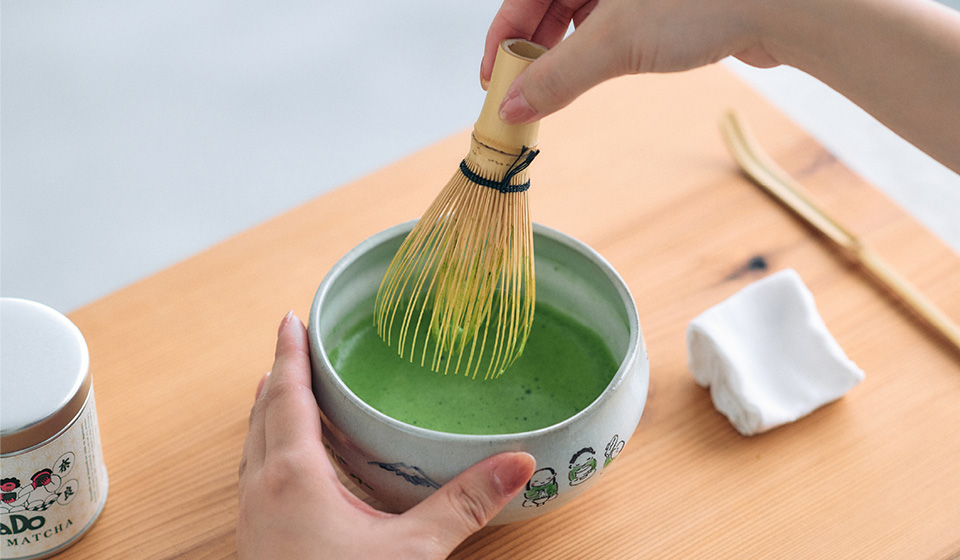 【中川政七商店 渋谷店】気軽にはじめる 抹茶の自点て体験