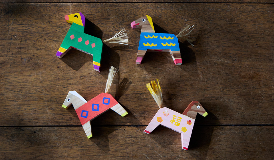 【中川政七商店 渋谷店/ニュウマン高輪店/福岡天神店】奈良の杉で作る 干支飾り絵付け体験